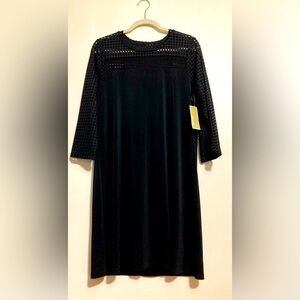 MICHAEL KORS BLACK DRESS LARGE